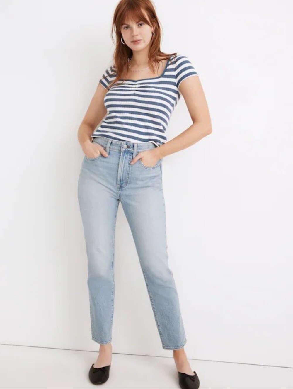 Madewell The Curvy Perfect Vintage Jean in Fiore Wash Size 26